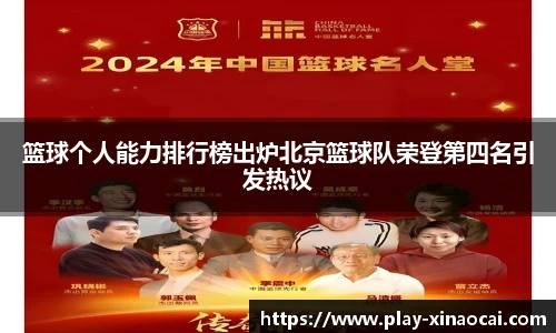 篮球个人能力排行榜出炉北京篮球队荣登第四名引发热议