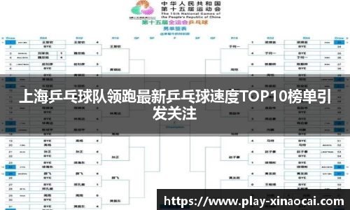 上海乒乓球队领跑最新乒乓球速度TOP10榜单引发关注